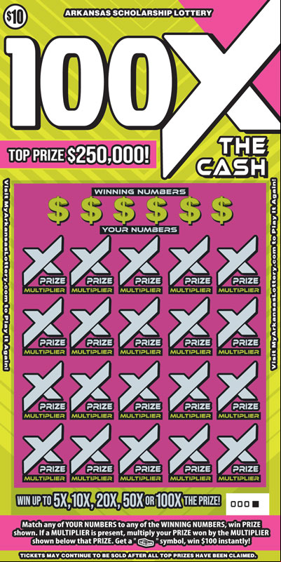 100X the Cash - Game No. 832