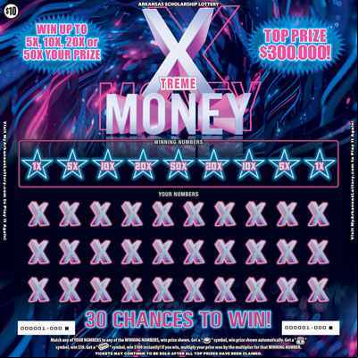 Xtreme Money - Game No. 838